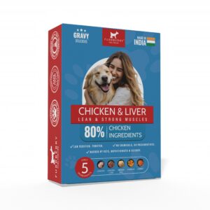 Real Chicken & Liver Dog Food High-Protein, Wholesome Nutrition </br> (Buy 1 - Get 1 FREE)