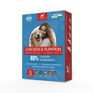 Chicken & Pumpkin Dog Food High-Protein Recipe Natural Goodness for Strong Muscles & Healthy Digestion </br> (Buy 1 - Get 1 FREE)